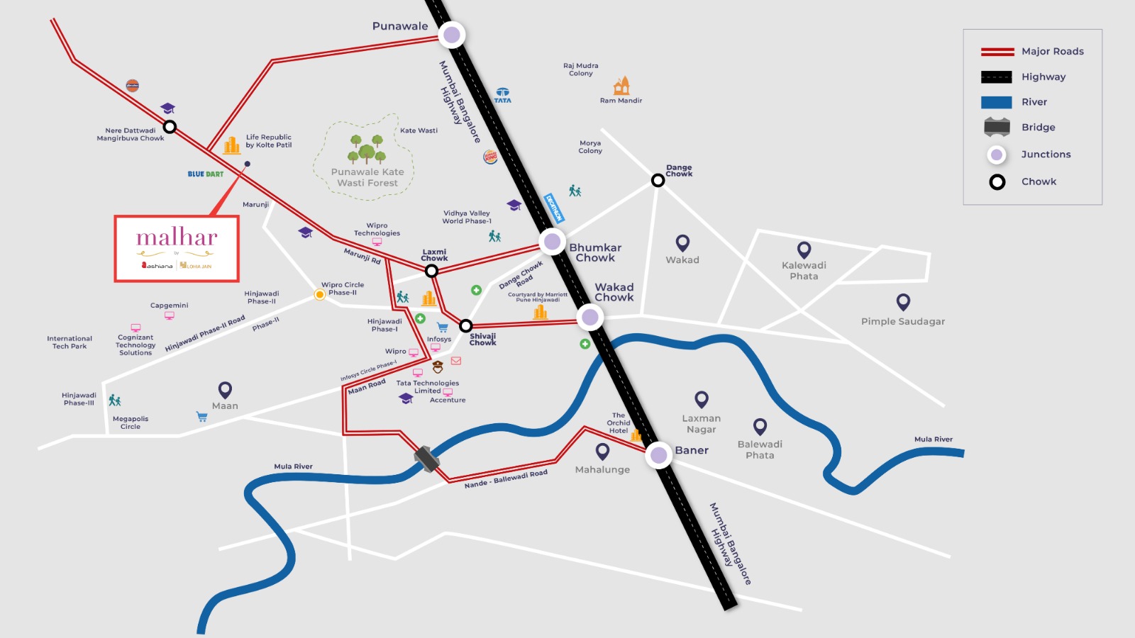 Ashiana Malhar: Connectivity and Location Advantage in Pune
