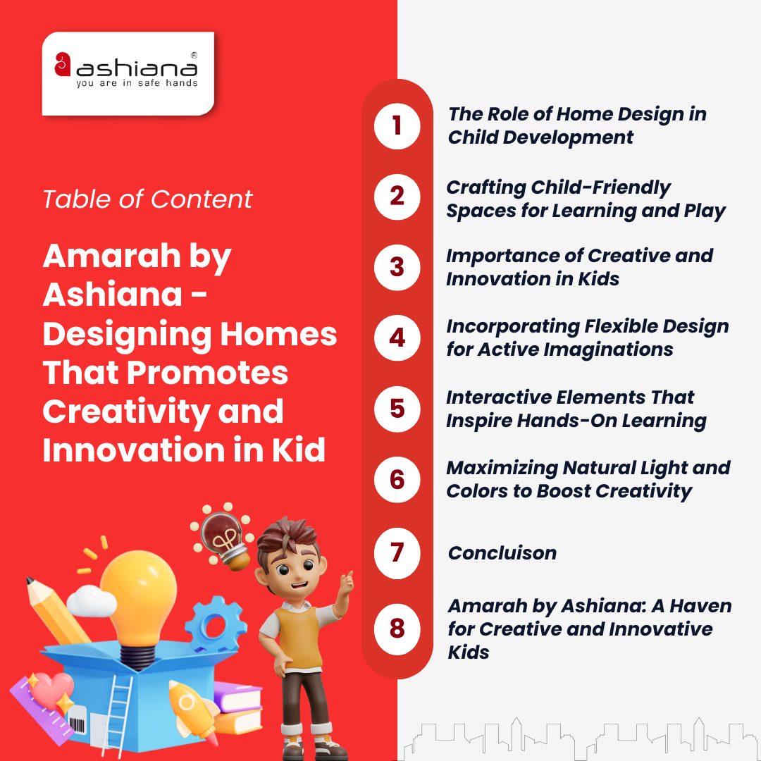 Amarah by Ashiana - Designing Homes That Promotes Creativity and Innovation in Kid