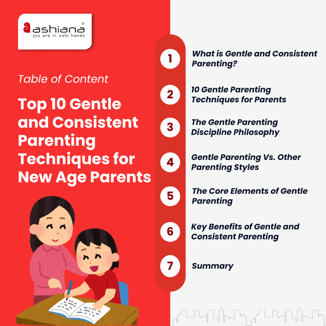 Top 10 Gentle and Consistent Parenting Techniques for New Age Parents
