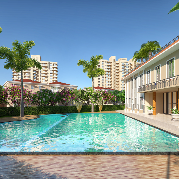 A Peek Inside the 19,000 sq. ft. Clubhouse at Ashiana Amodh
