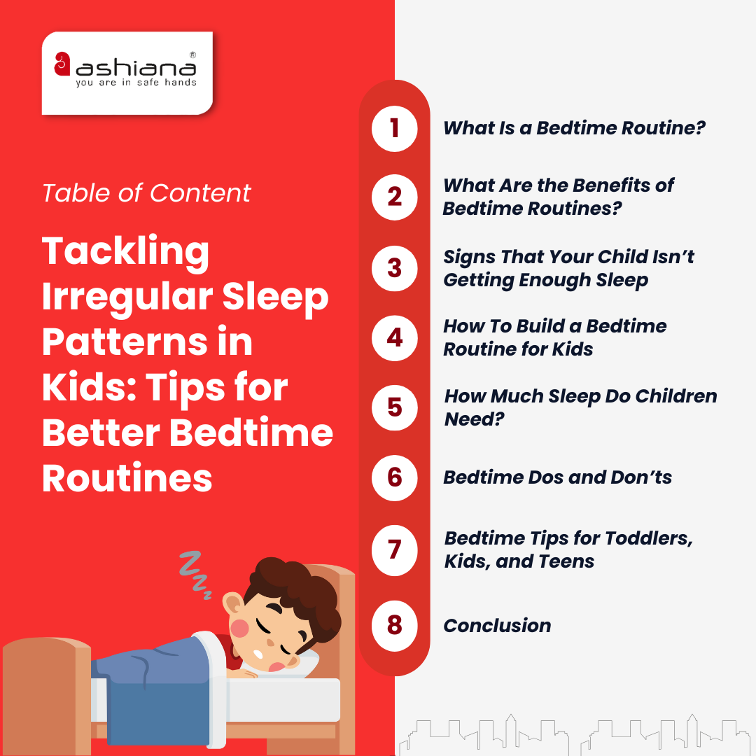 Tackling Irregular Sleep Patterns in Kids: Tips for Better Bedtime Routines