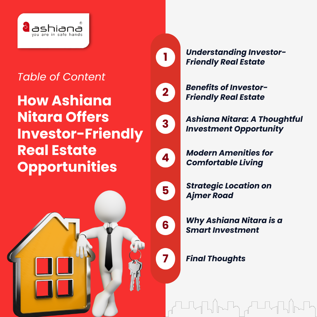 How Ashiana Nitara Offers Investor-Friendly Real Estate Opportunities