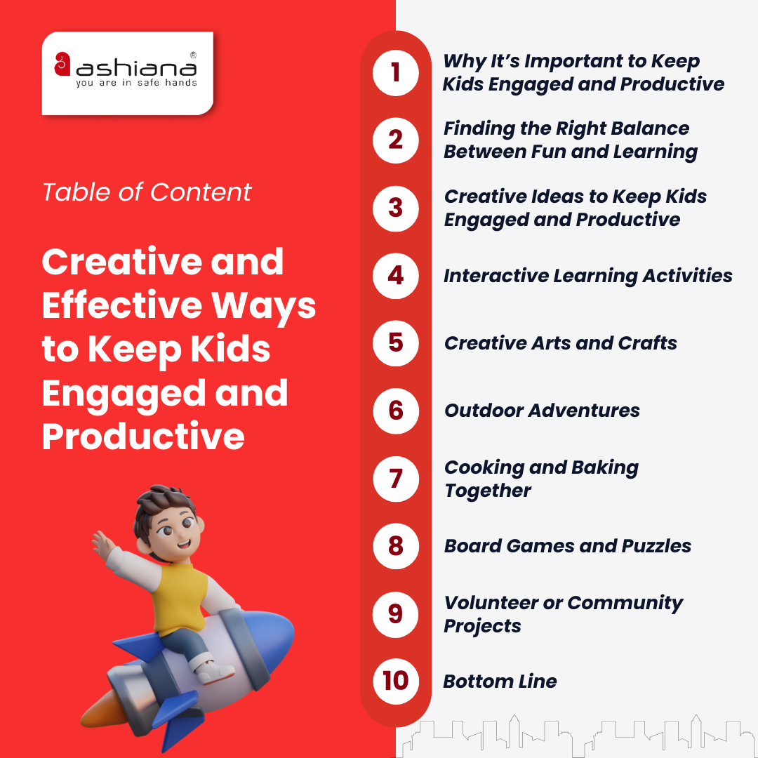 Creative and Effective Ways to Keep Kids Engaged and Productive