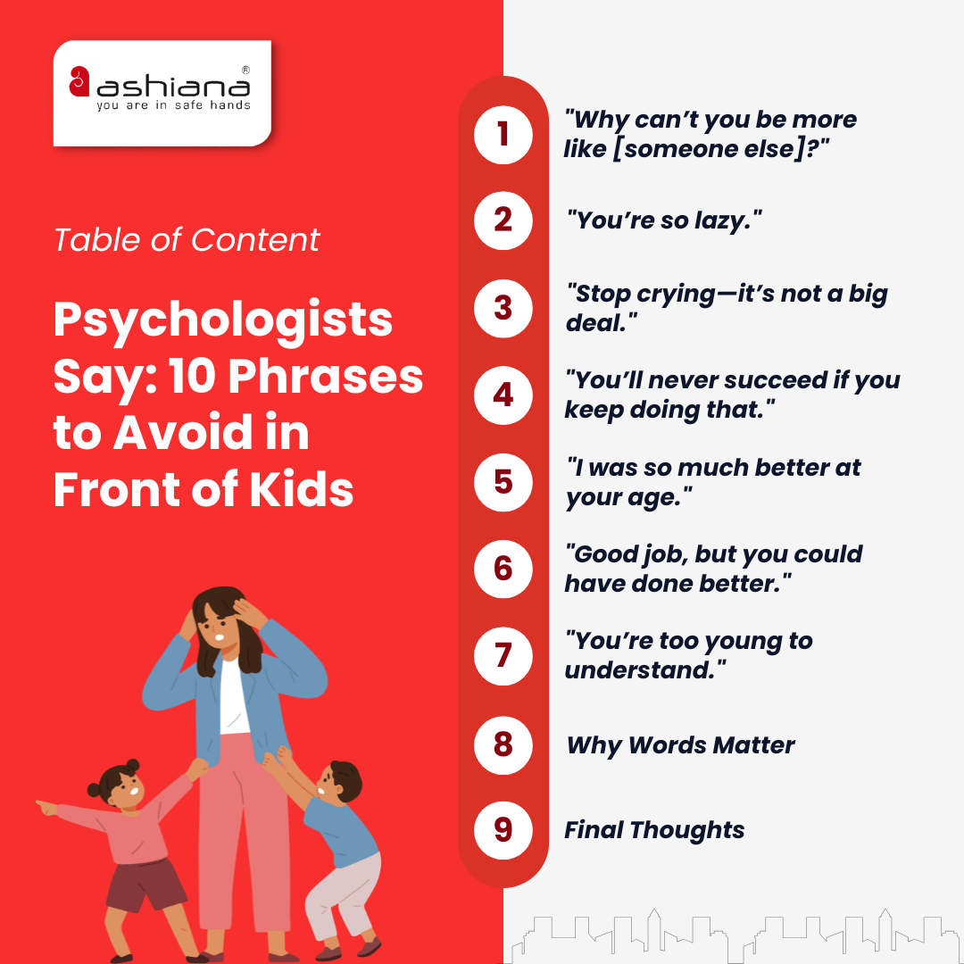 Psychologists Say: 10 Phrases to Avoid in Front of Kids
