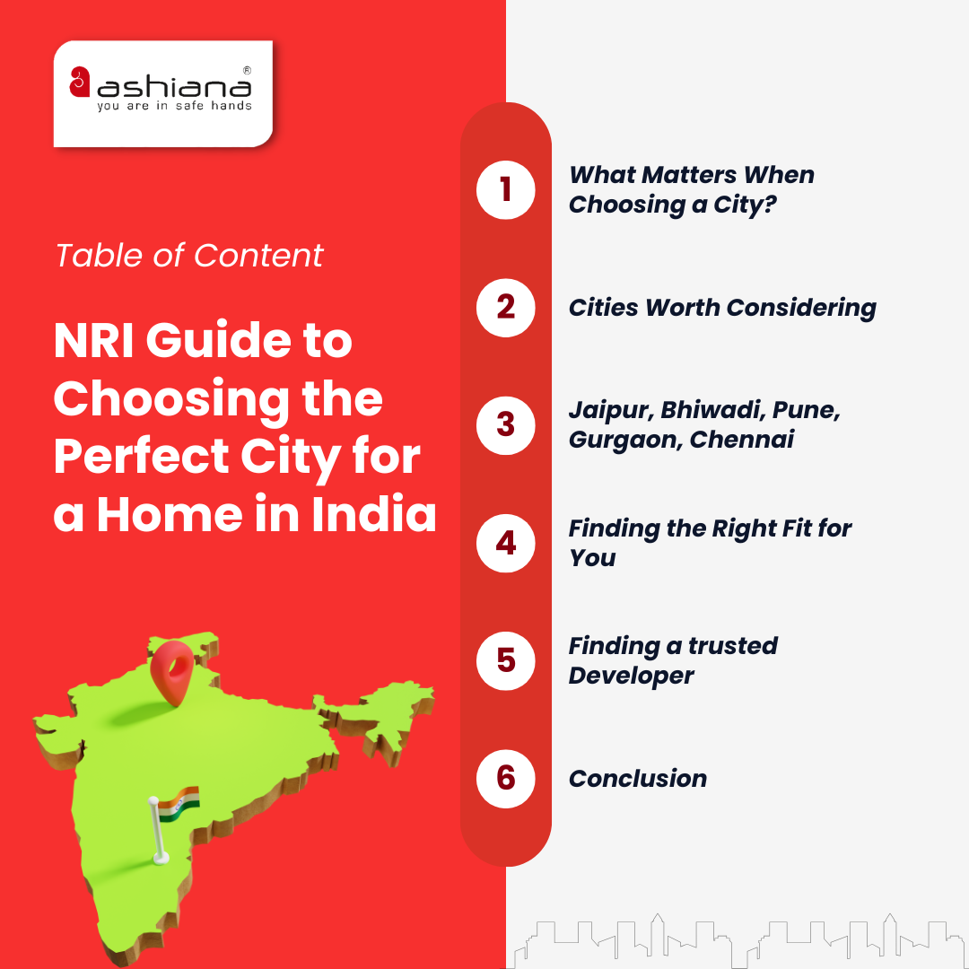 NRI Guide to Choosing the Perfect City for a Home in India