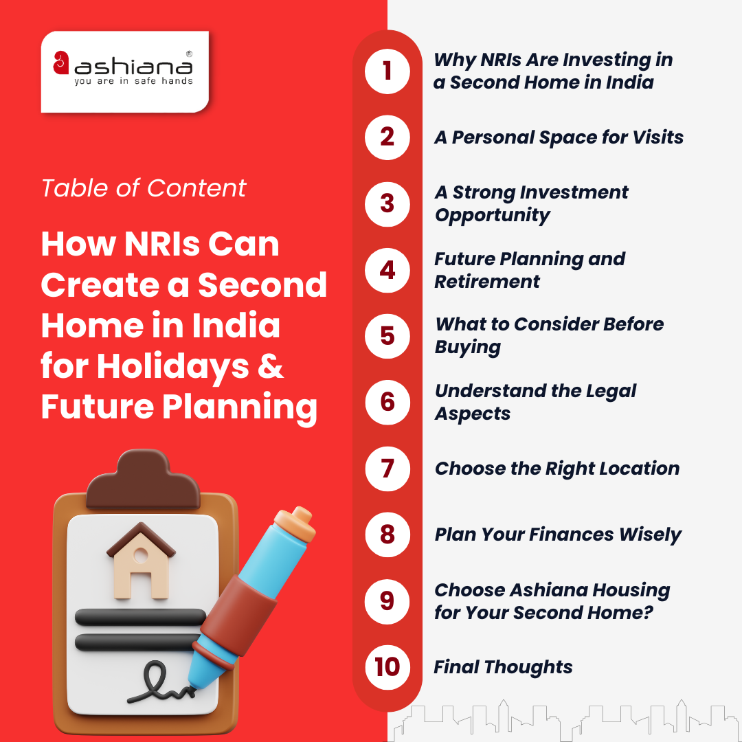How NRIs Can Create a Second Home in India for Holidays & Future Planning