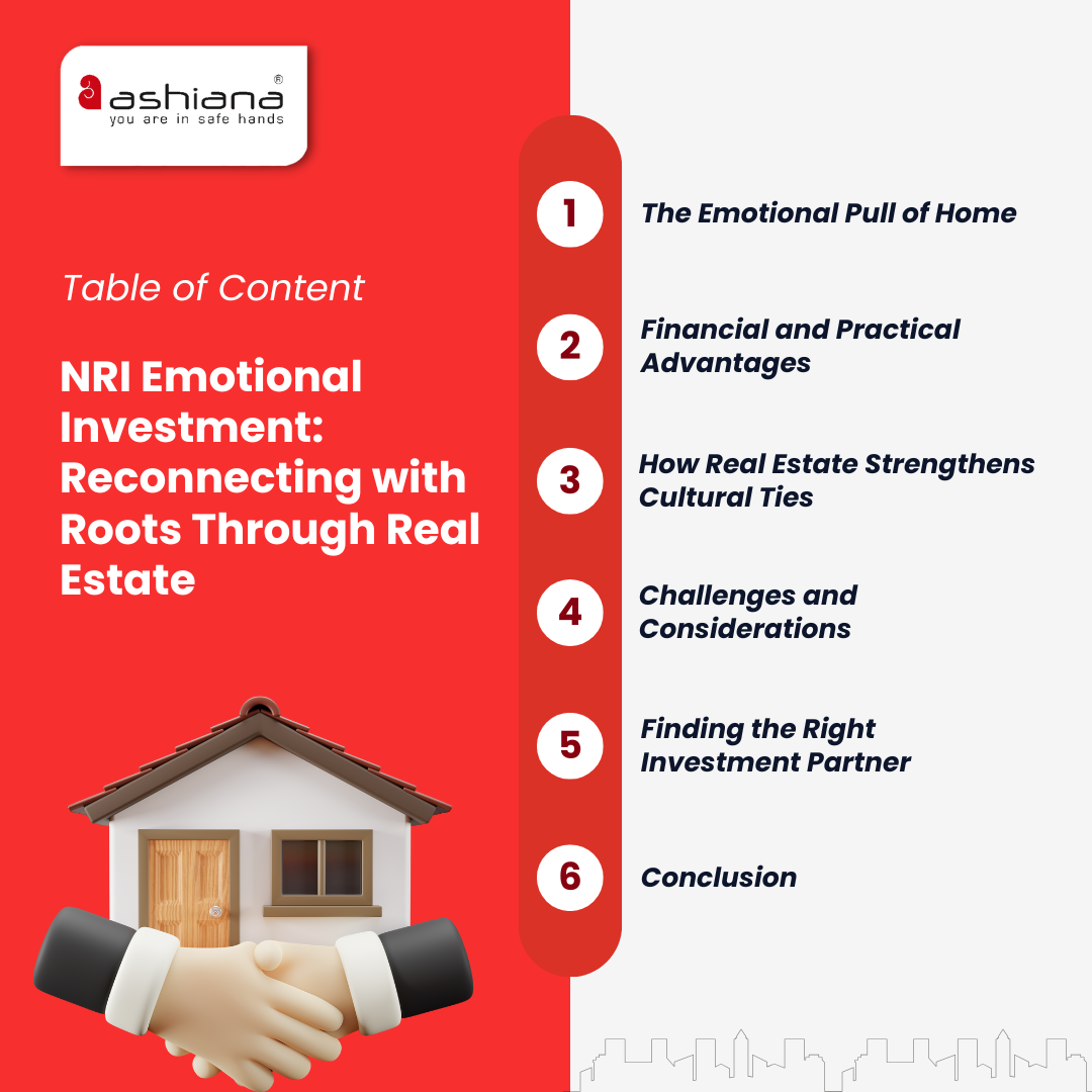 NRI Emotional Investment: Reconnecting with Roots Through Real Estate
