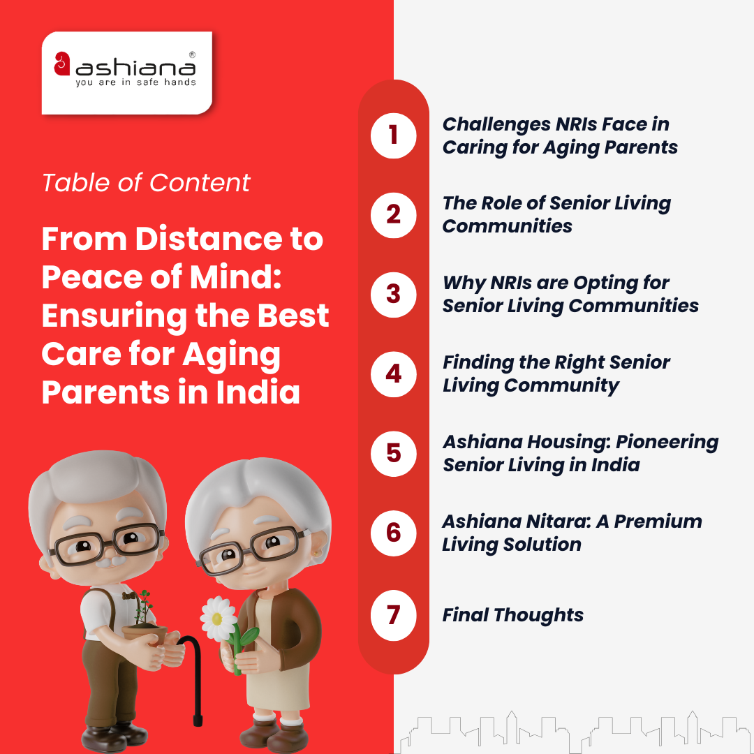 From Distance to Peace of Mind: Ensuring the Best Care for Aging Parents in India