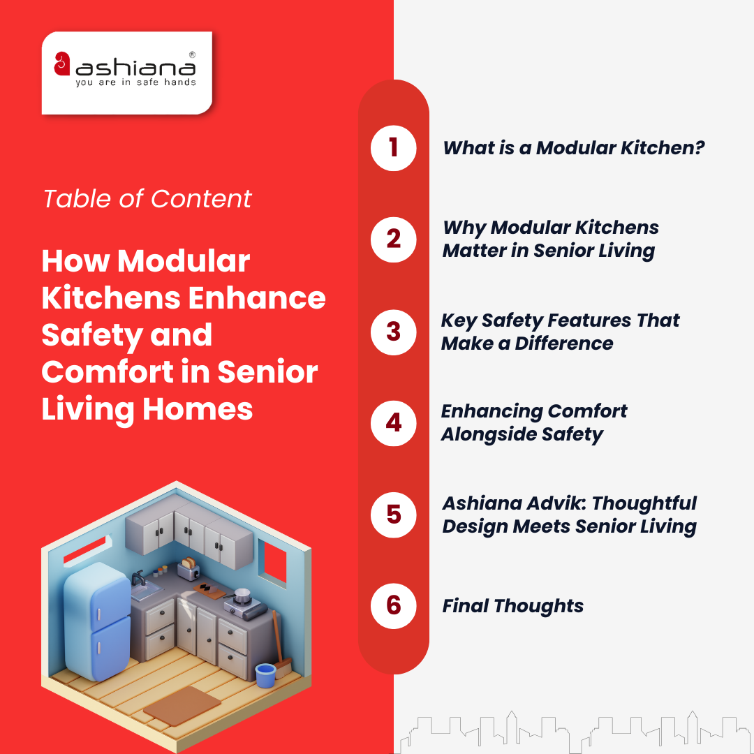 How Modular Kitchens Enhance Safety and Comfort in Senior Living Homes