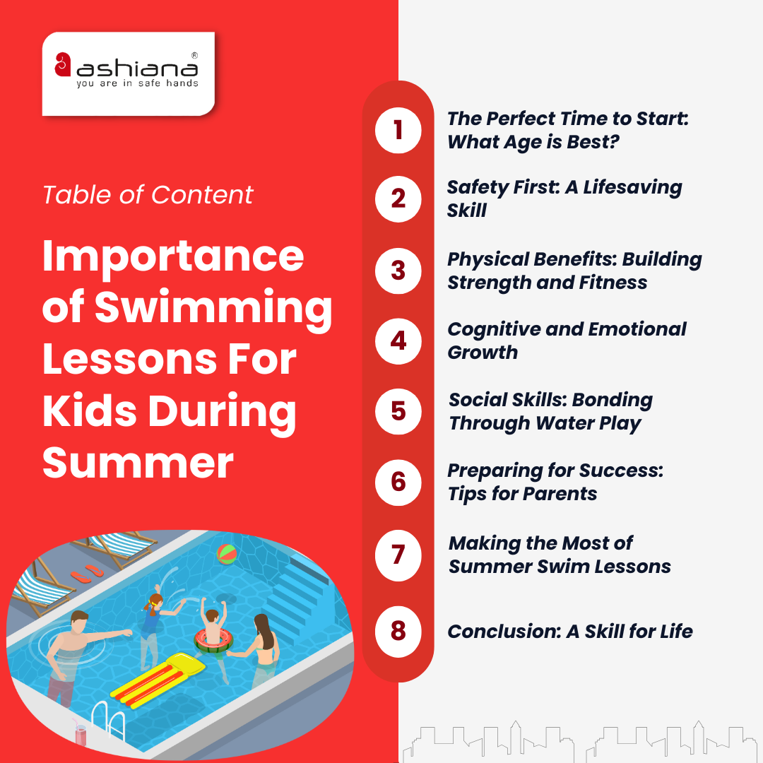 Importance of Swimming Lessons For Kids During Summer
