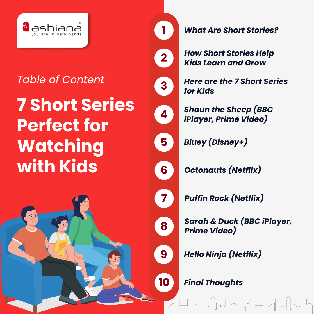 7 Short Series Perfect for Watching with Kids
