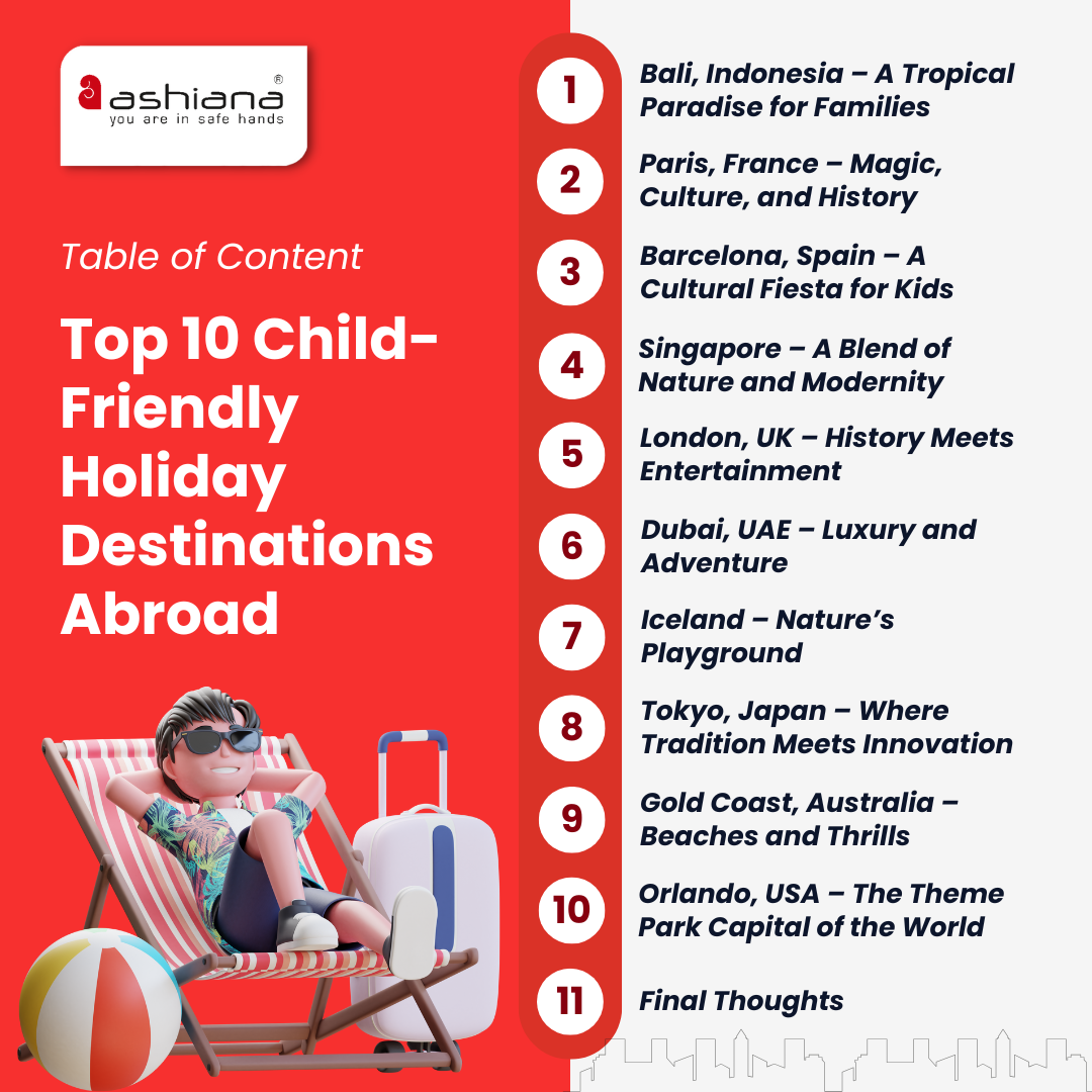 Top 10 Child-Friendly Holiday Destinations Abroad