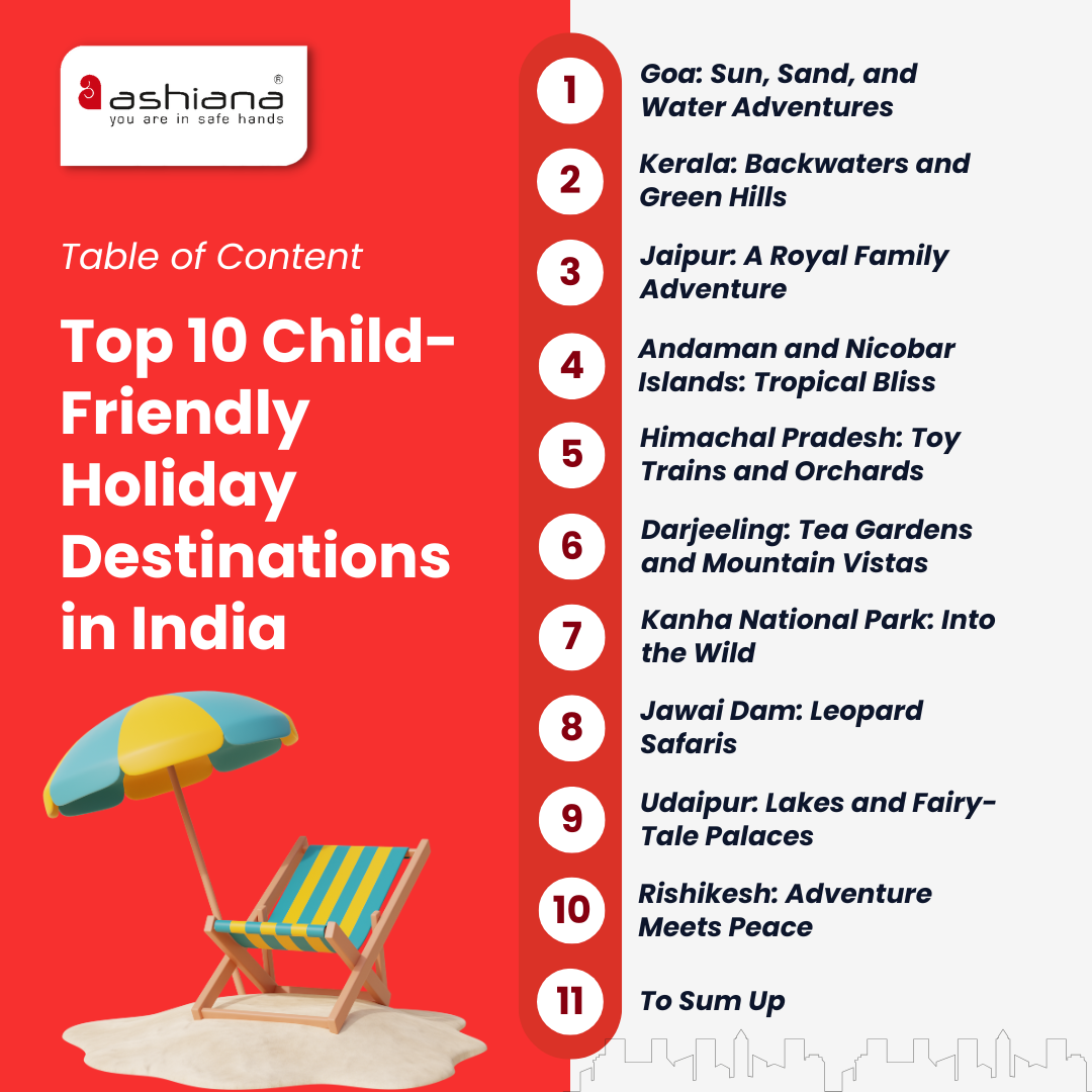 Top 10 Child-Friendly Holiday Destinations in India