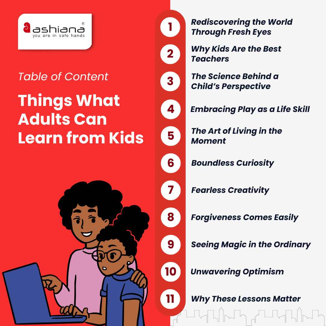 Things What Adults Can Learn from Kids