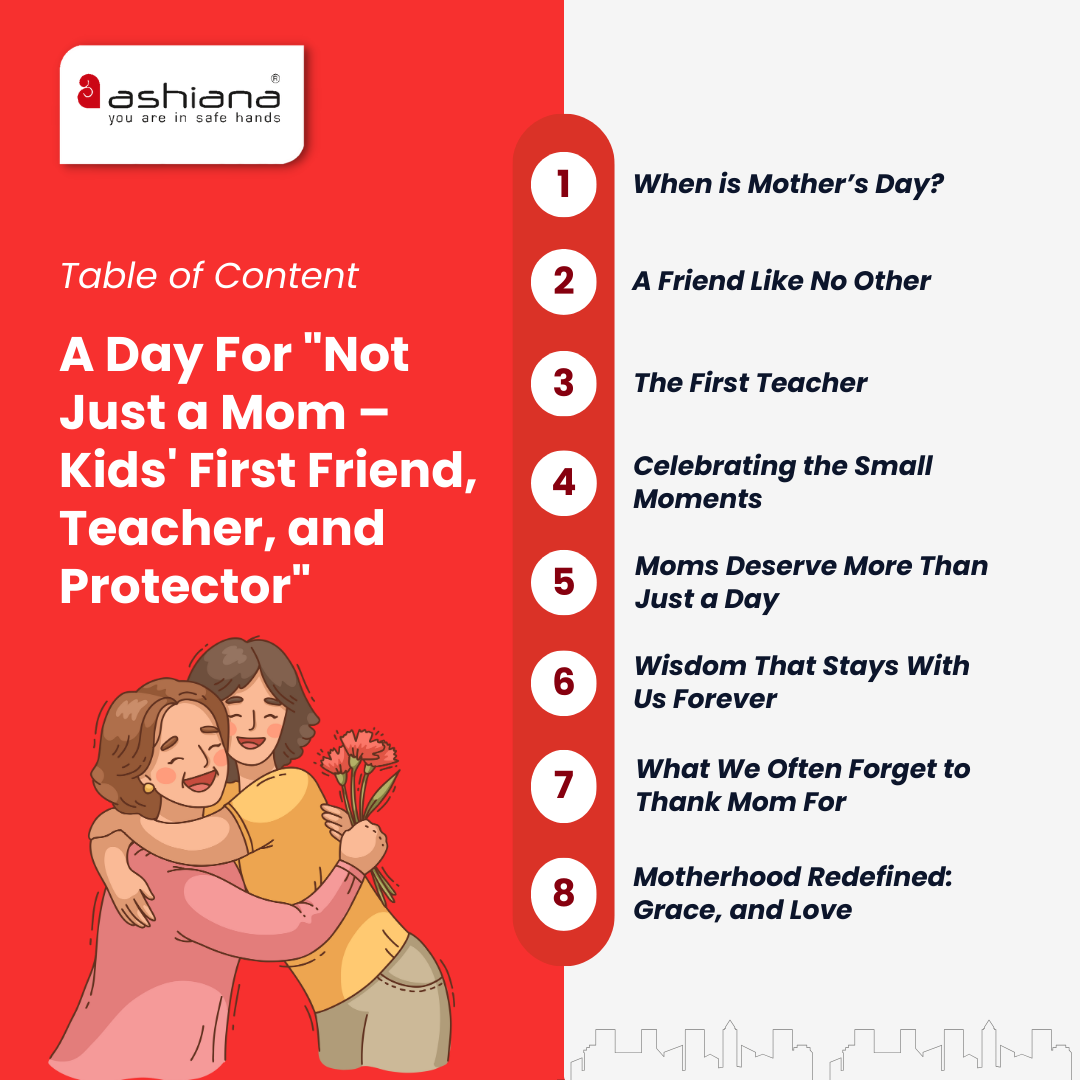 A Day For "Not Just a Mom – Kids' First Friend, Teacher, and Protector"