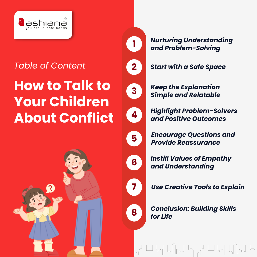 How to Talk to Your Children About Conflict