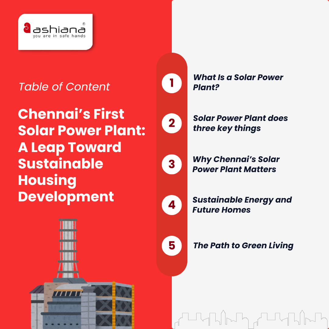 Chennai’s First Solar Power Plant: A Leap Toward Sustainable Housing Development