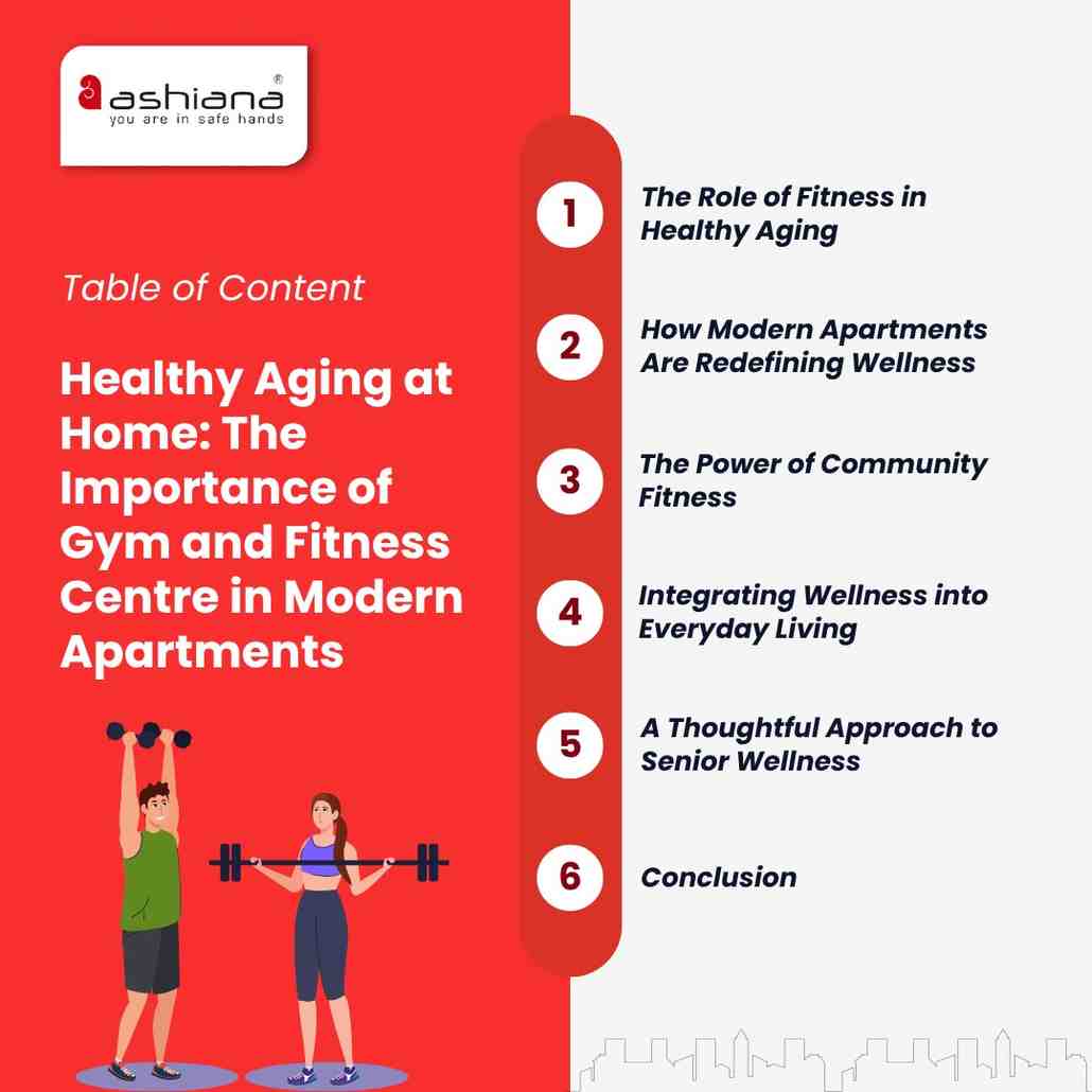 Healthy Aging at Home: The Importance of Gym and Fitness Centre in Modern Apartments