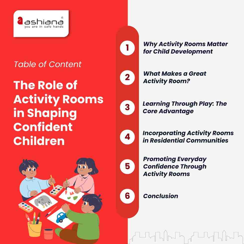 The Role of Activity Rooms in Shaping Confident Children