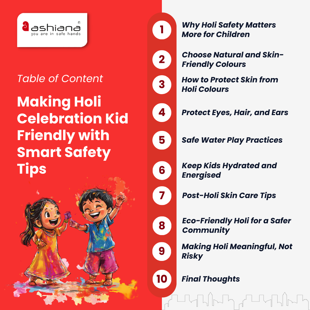 Making Holi Celebration Kid Friendly with Smart Safety Tips