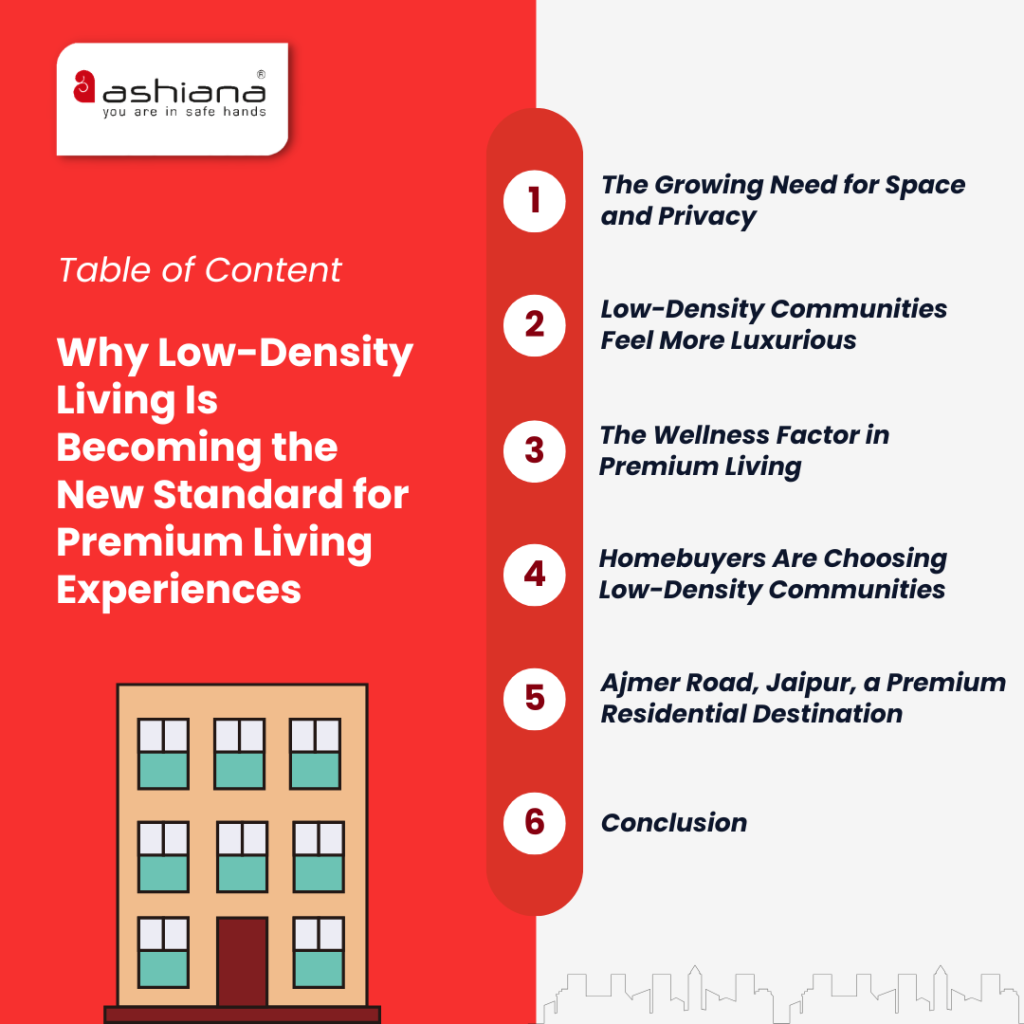Why Low-Density Living Is Becoming the New Standard for Premium Living Experiences