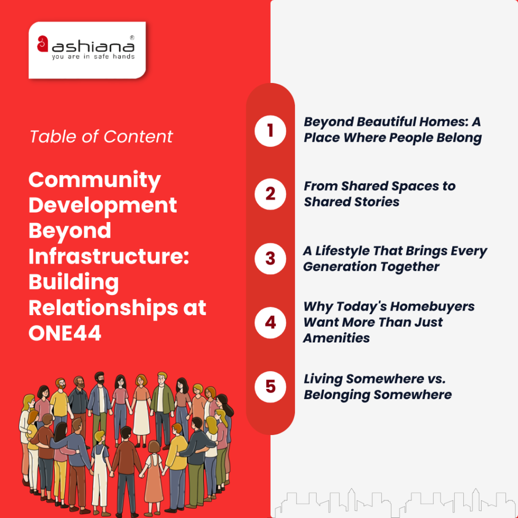 Community Development Beyond Infrastructure: Building Relationships at ONE44
