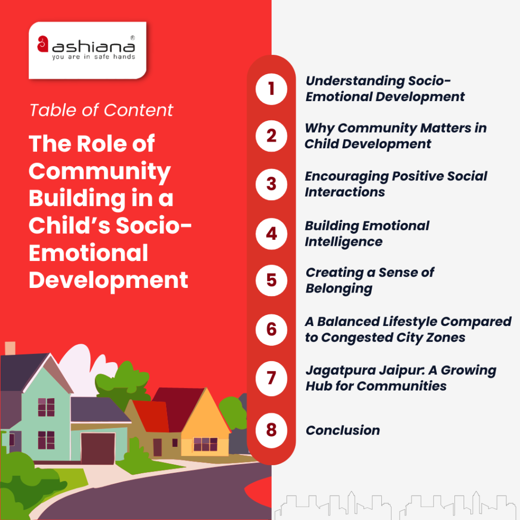 The Role of Community Building in a Child’s Socio-Emotional Development