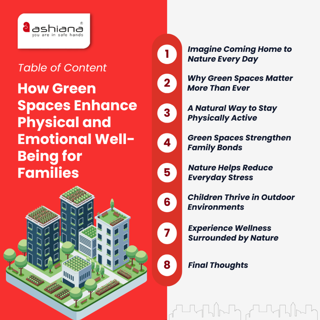 How Green Spaces Enhance Physical and Emotional Well-Being for Families
