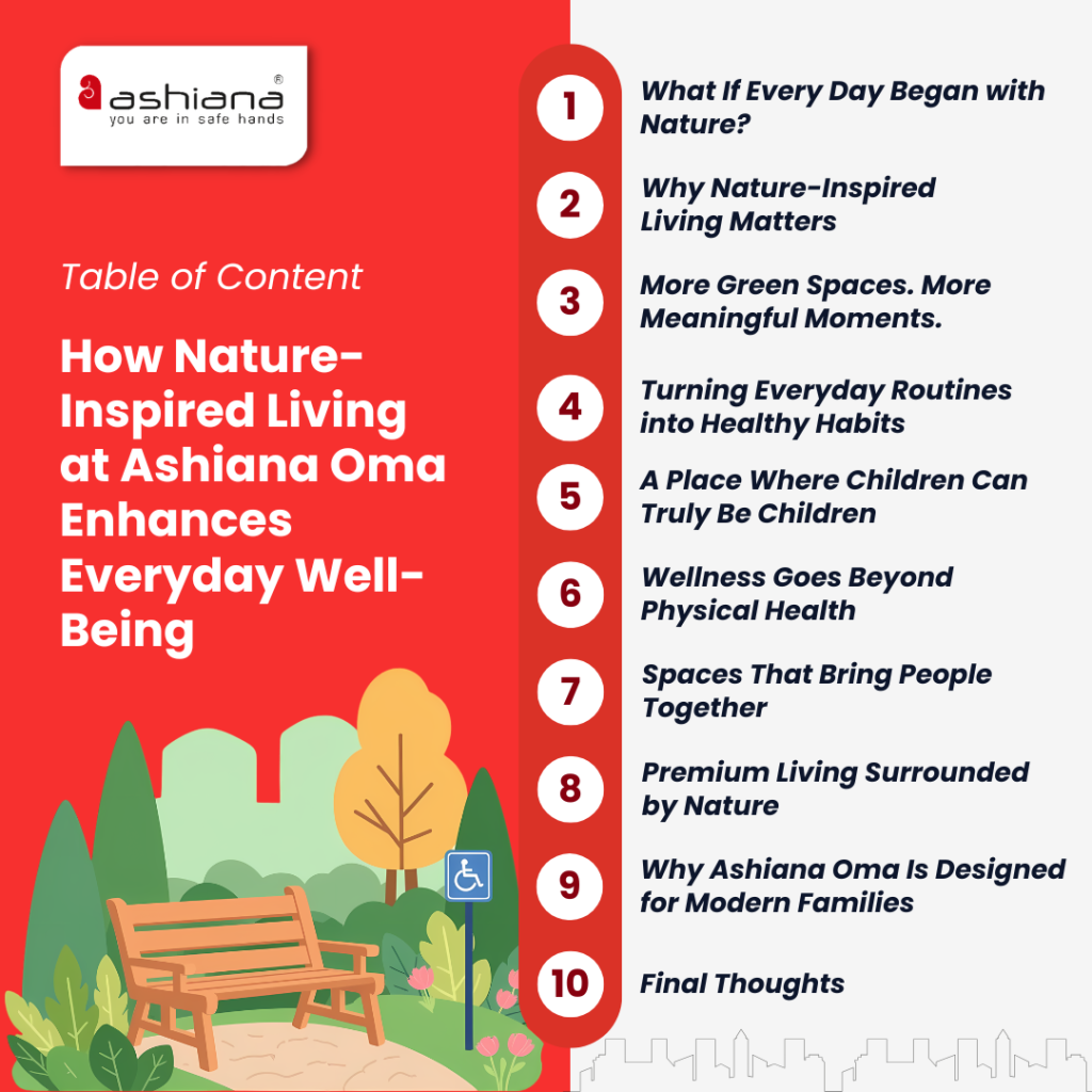 How Nature-Inspired Living at Ashiana Oma Enhances Everyday Well-Being