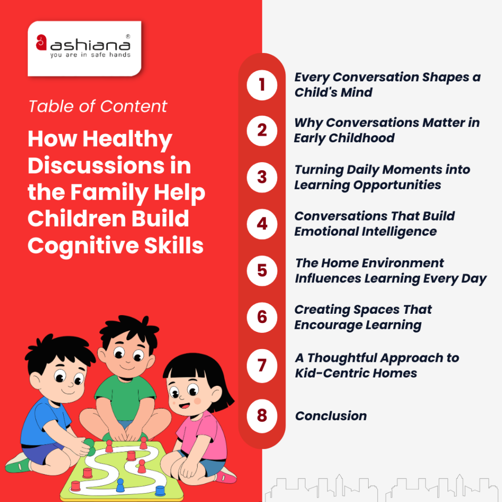 How Healthy Discussions in the Family Help Children Build Cognitive Skills