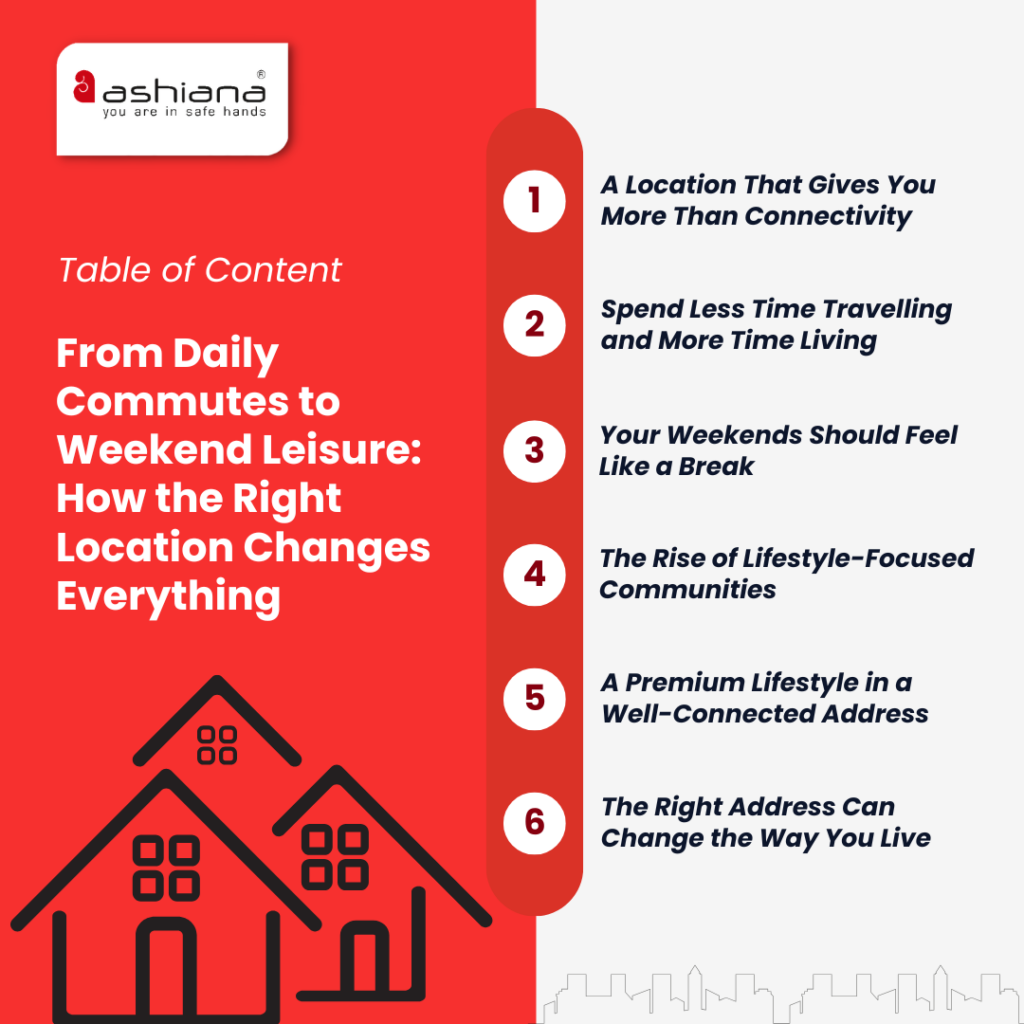 From Daily Commutes to Weekend Leisure: How the Right Location Changes Everything