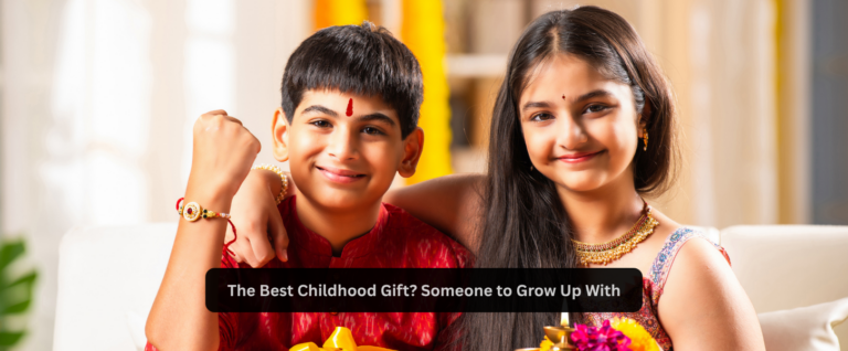 The Best Childhood Gift? Someone to Grow Up With.