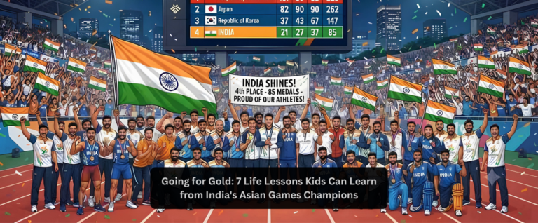 Going for Gold: 7 Life Lessons Kids Can Learn from India’s Asian Games Champions