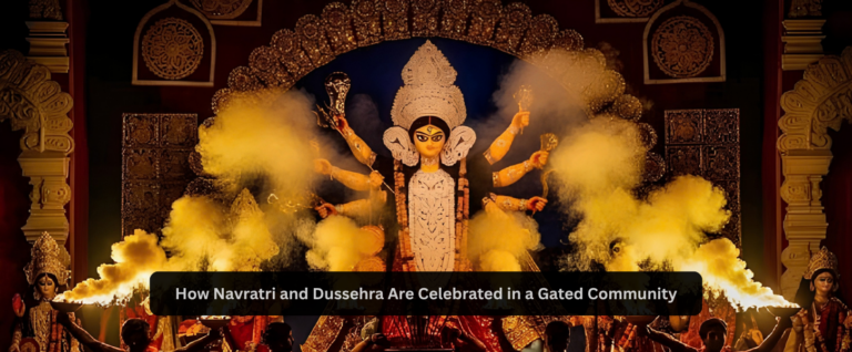 How Navratri and Dussehra Are Celebrated in a Gated Community