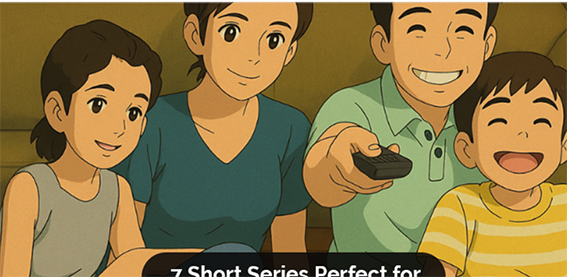 7 Short Series Perfect for Watching with Kids