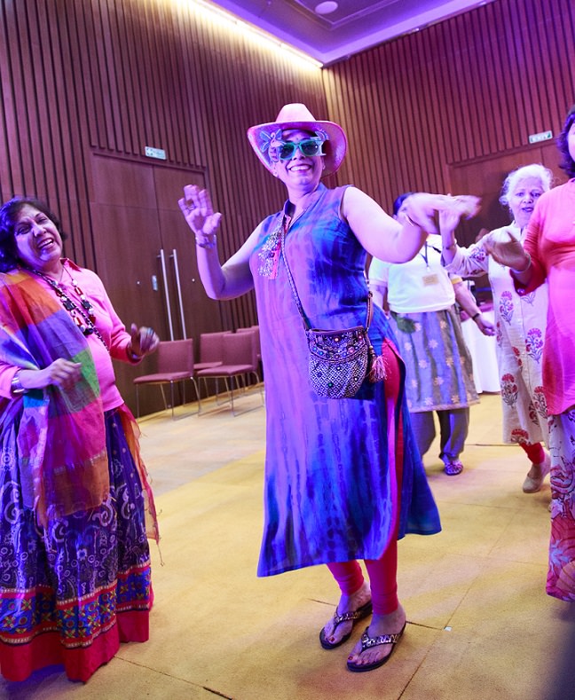 Senior Living Residence Enjoying at Jashn