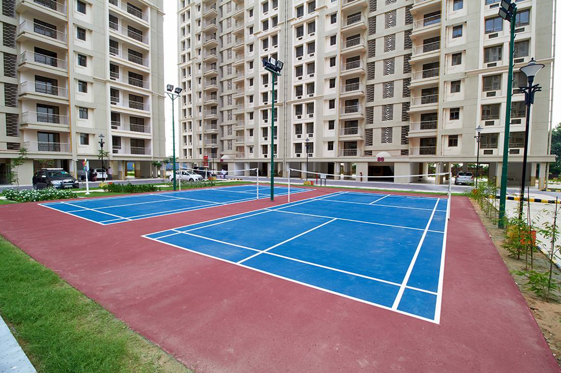 Badminton Courts at Ashiana Town, Bhiwadi