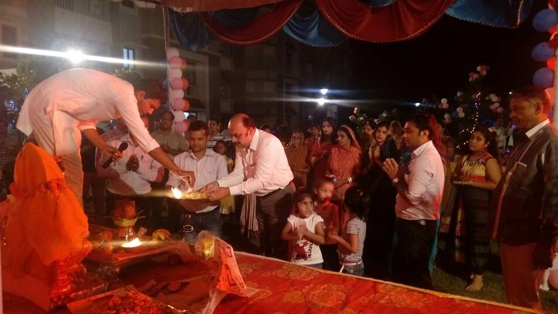 Ganesh Chaturthi Puja at Ashiana Dwarka, Jodhpur